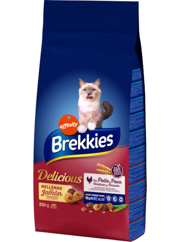 AFFINITY BREKKIES CAT FOOD CHICKEN, TURKEY AND VEGETABLES 20KG 